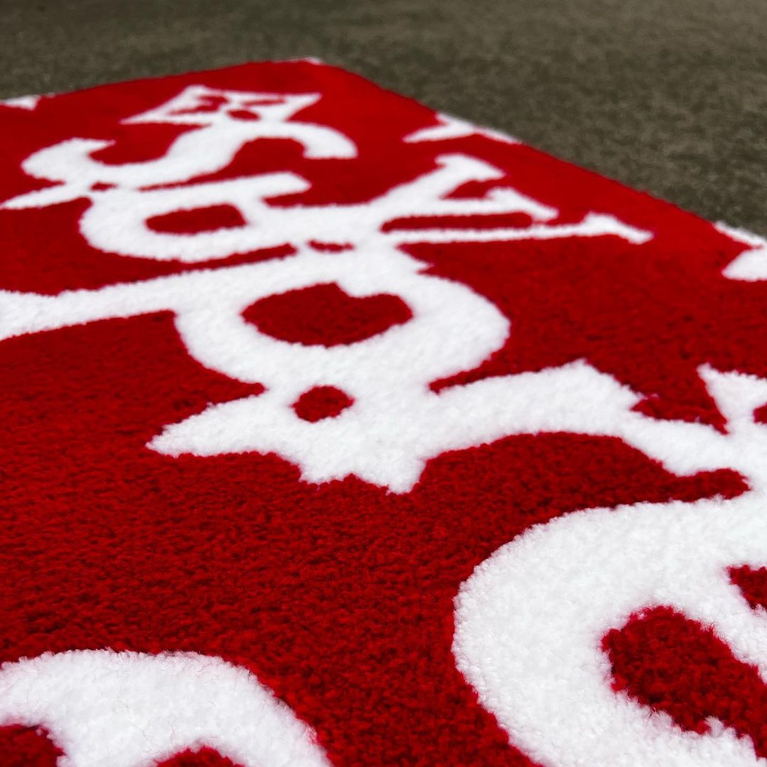 Supreme x LV Handmade Rug