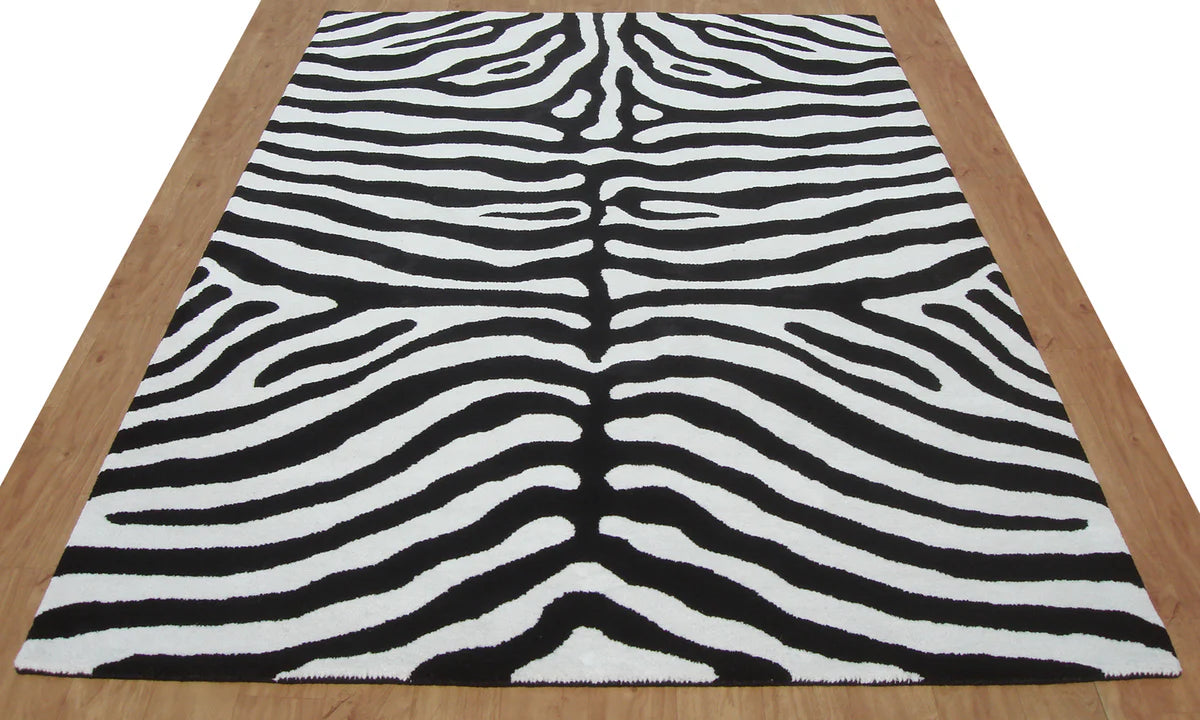 Zebra Handmade Rug