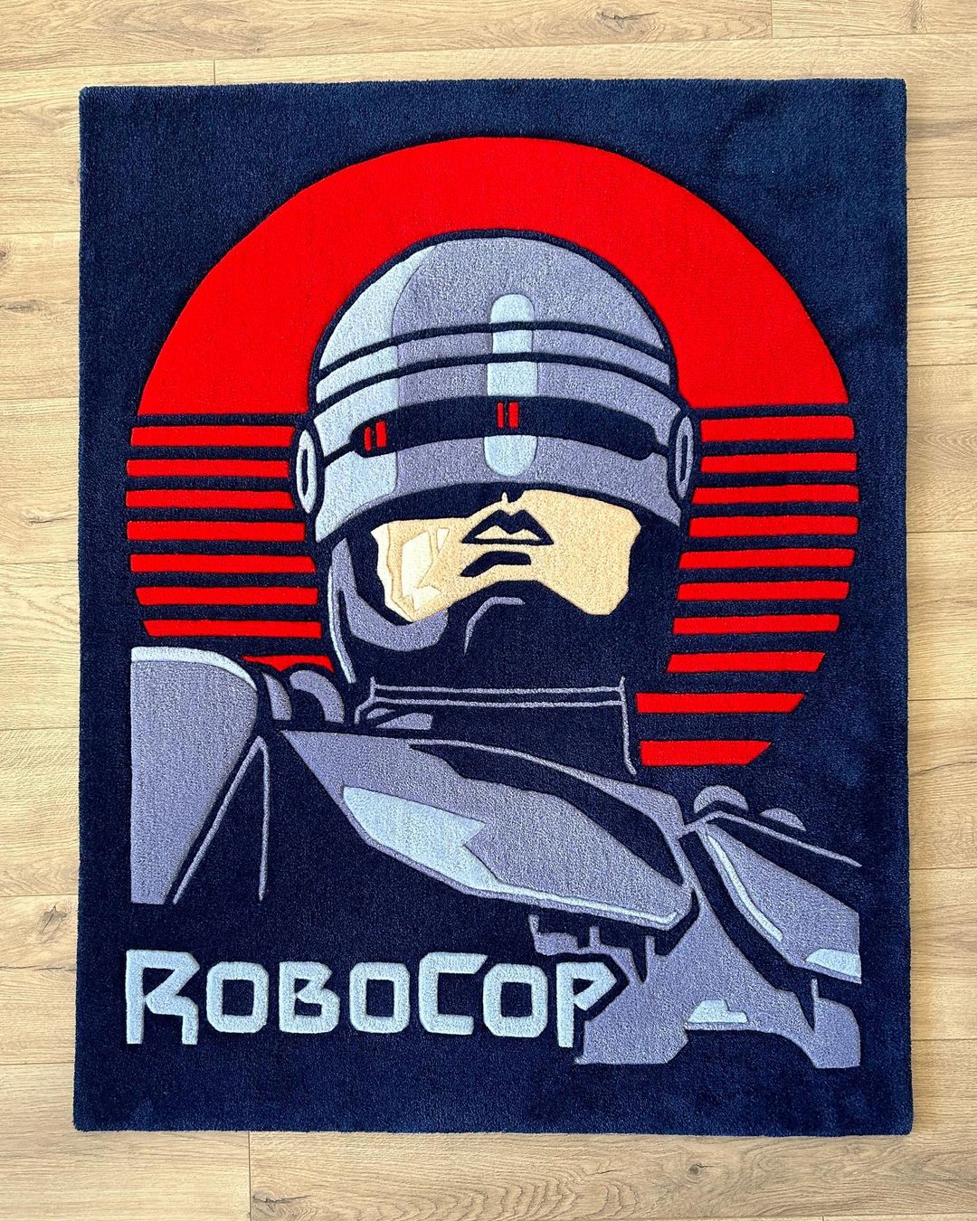 Robocop Handmade Area Rug