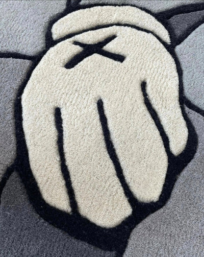 KAWS Gray Area Rug